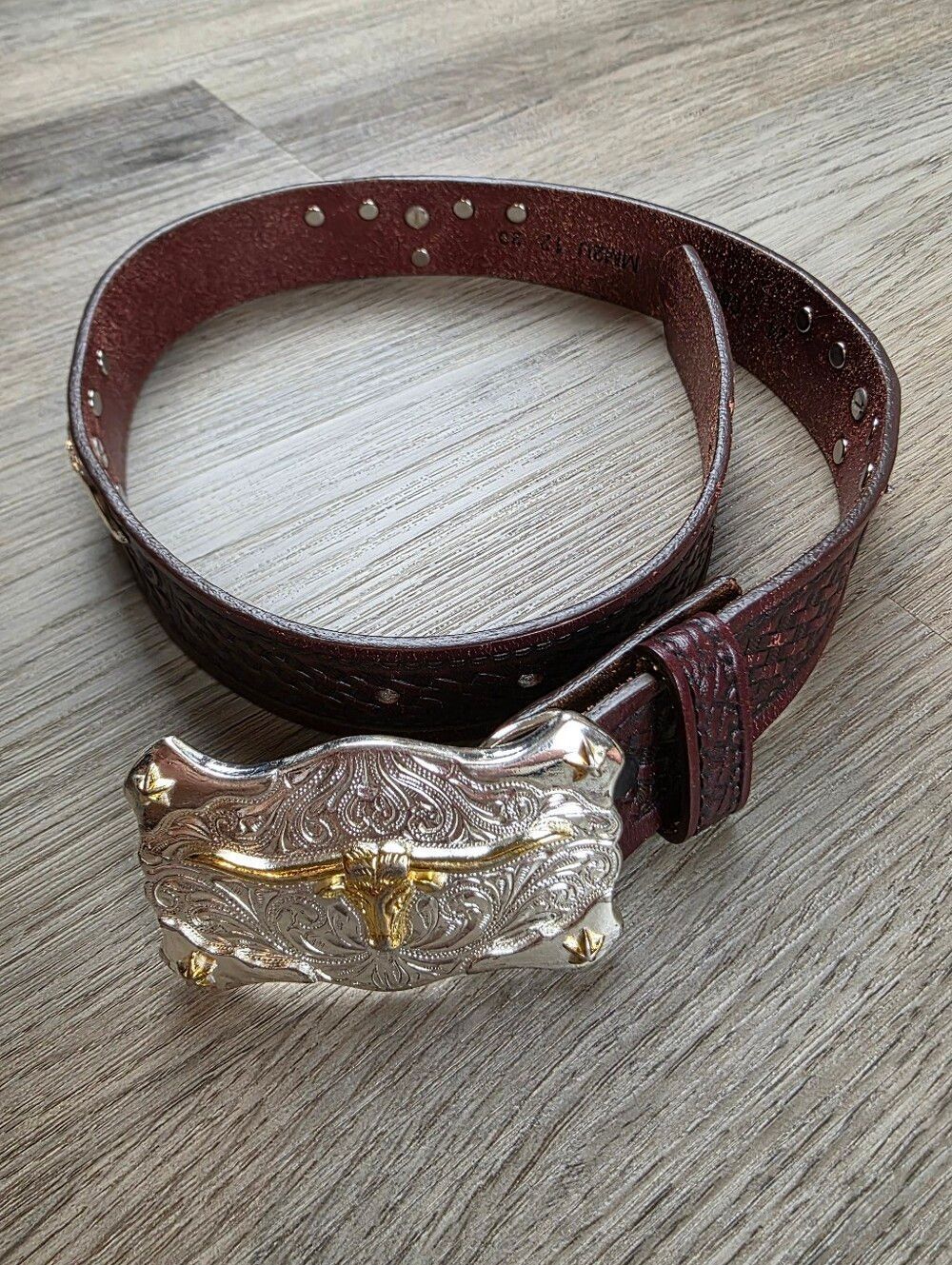 Tony Lama Longhorn Belt Size 24